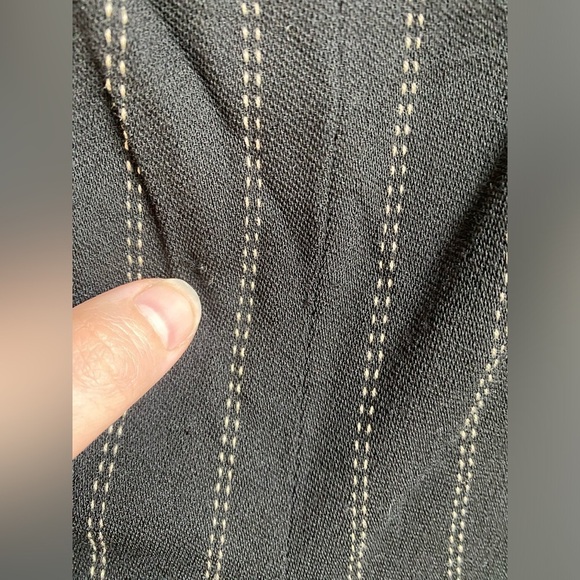 Carlisle wool/cotton blend vintage pinstripe pants - Picture 2 of 10